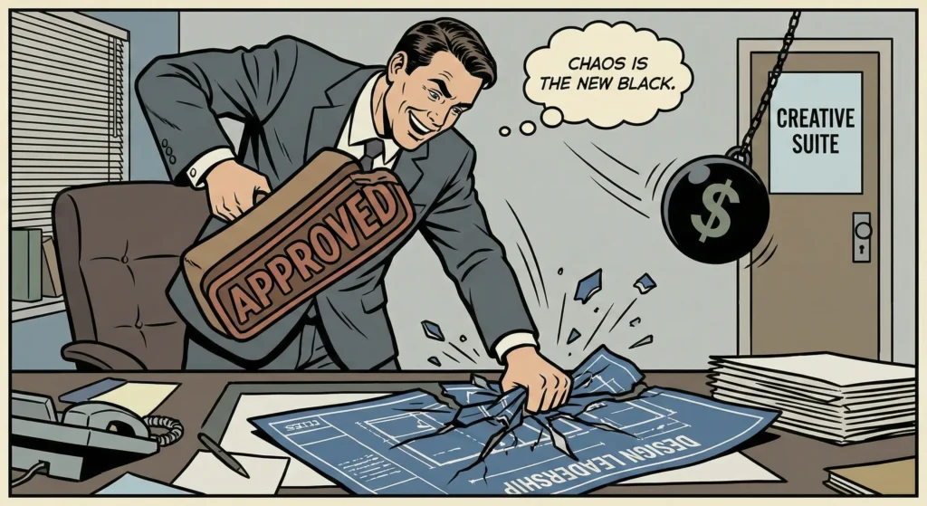 Blueprint for Dismantling Design Leadership: Upper Management Edition