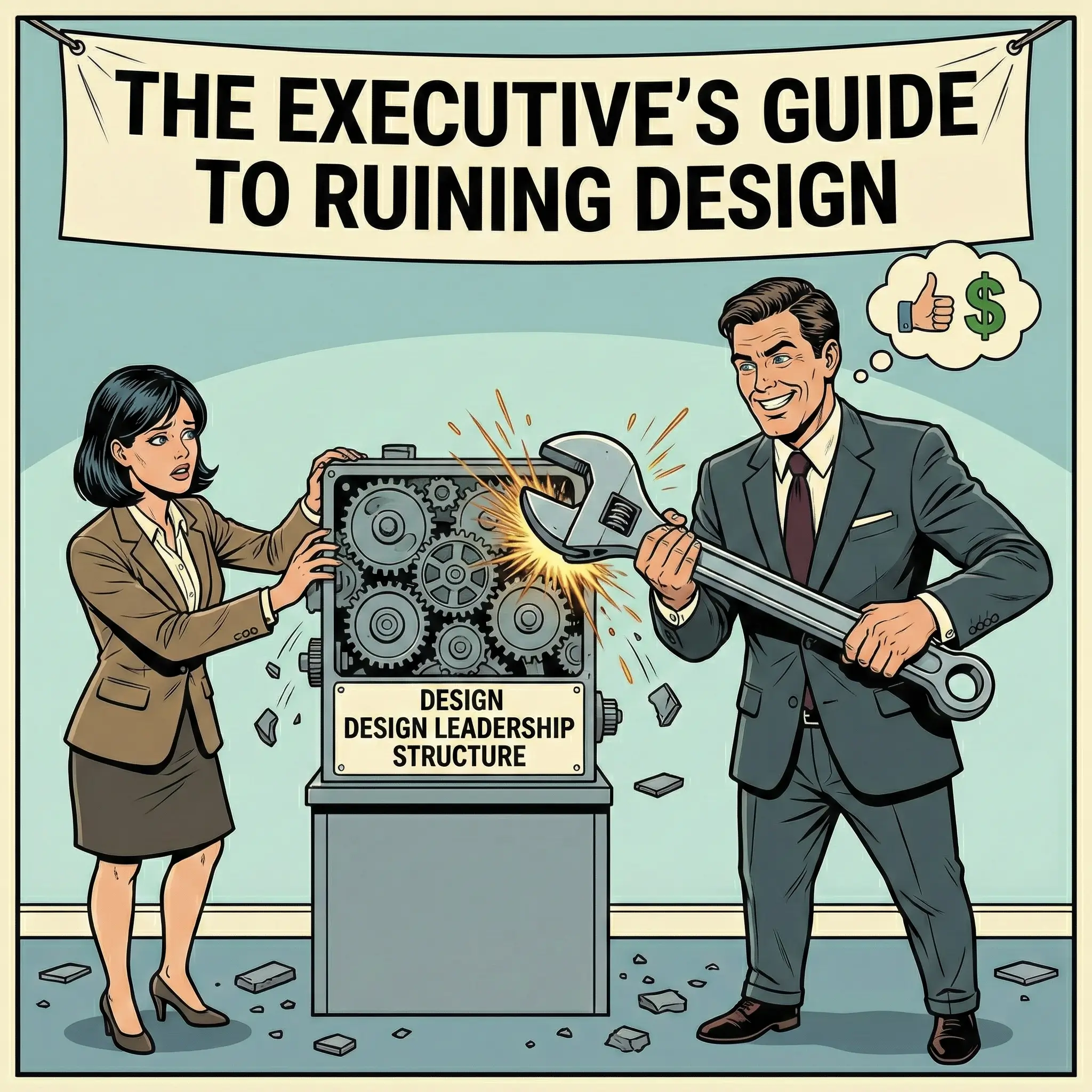 Blueprint for Dismantling Design Leadership: Upper Management Edition
