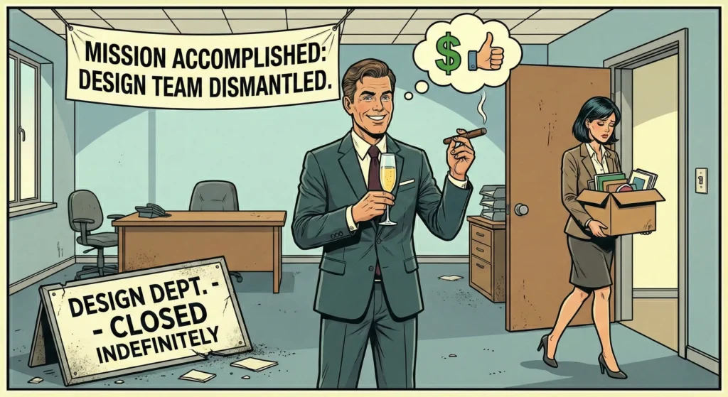 Blueprint for Dismantling Design Leadership: Upper Management Edition