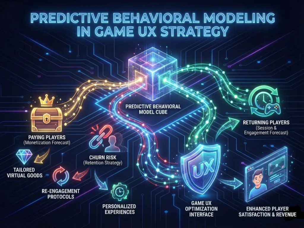 Predictive Behavioral Modeling in Game UX Strategy