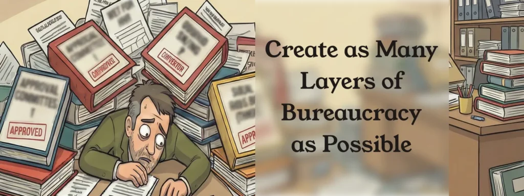 How to Ruin a Design Culture in an Organization: A Step-by-Step Guide to Total Chaos