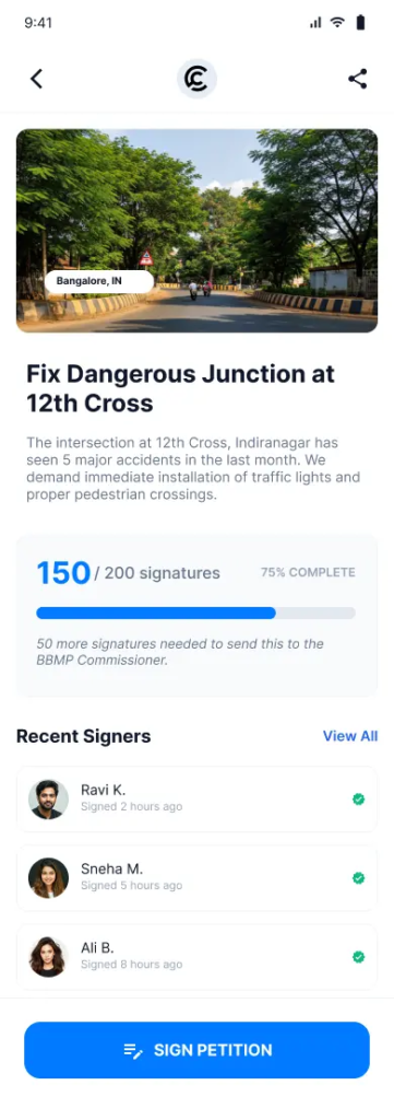 Pothole Problem Report