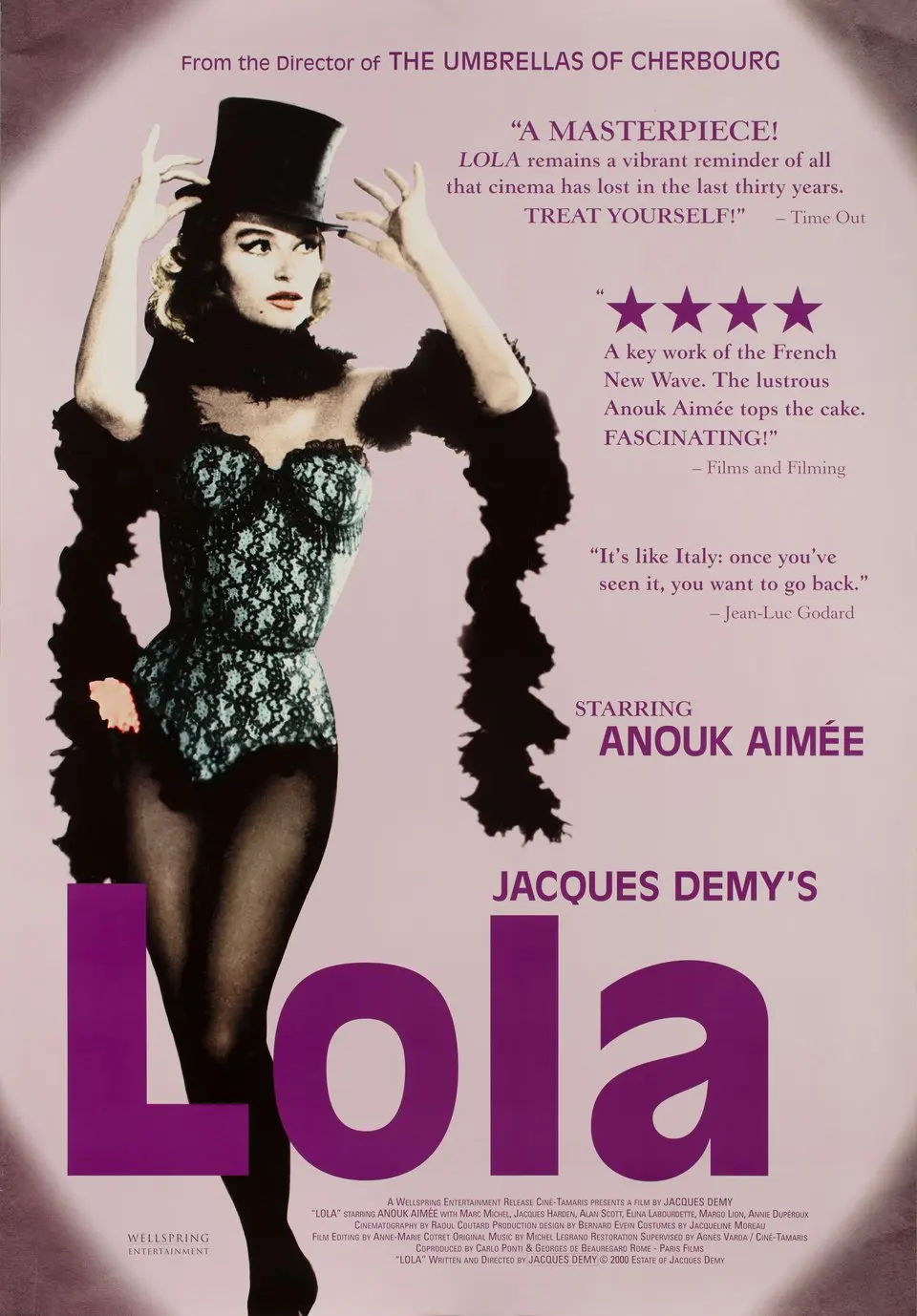 Lola (Demy, 1961) – A beautiful, widescreen black-and-white tribute to chance encounters and lost loves.